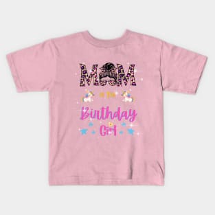 Mom of the birthday girl Kids T-Shirt